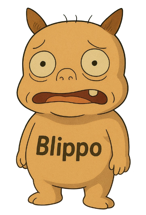 Blippo character